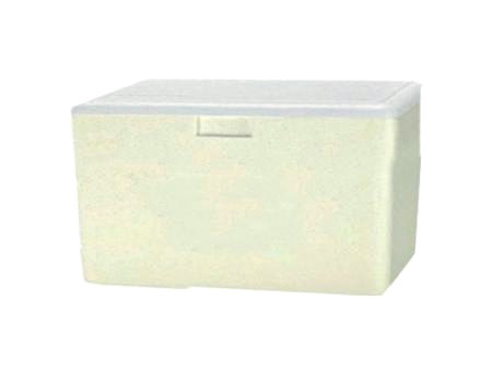 Conservadora de isopor blanca con tapa, caja térmica rectangular de 17 litros